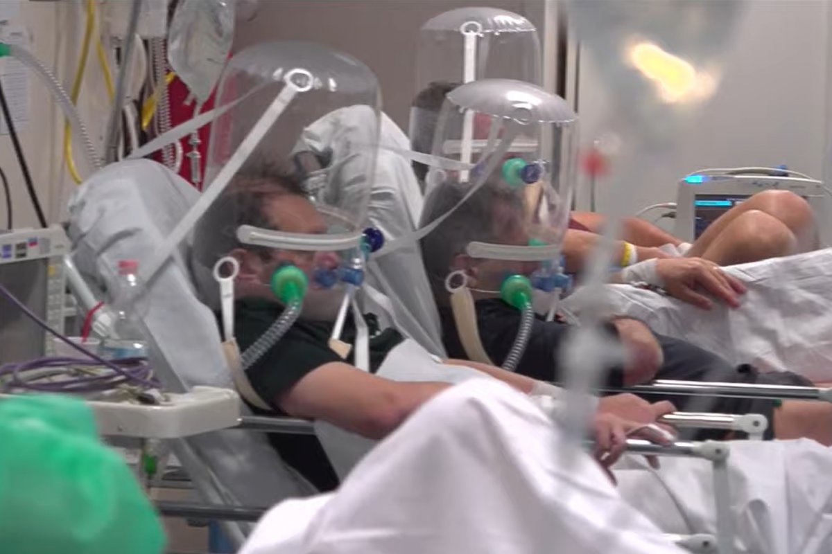 Estudo indica que pacientes graves de Covid-19 podem ter delírios