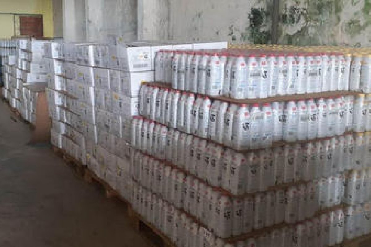 Carga de leite é recuperada na Palestina