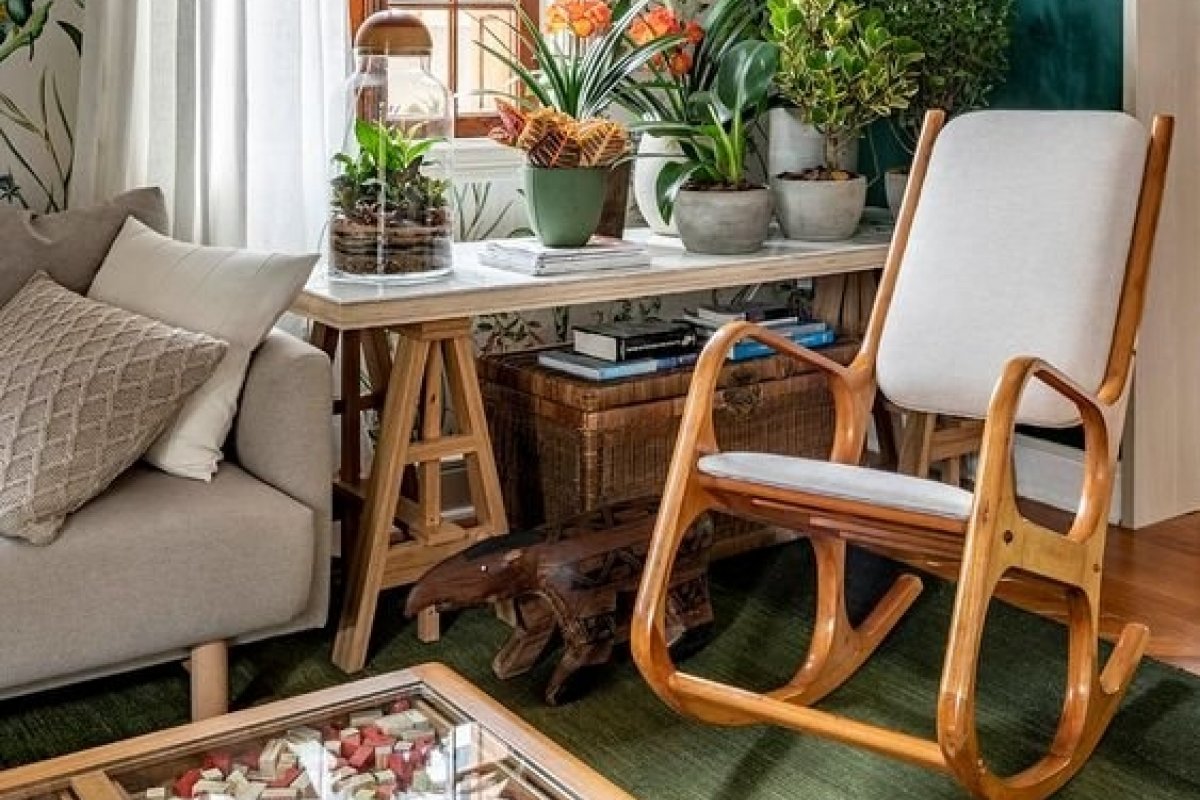 Cadeiras de balanço: Item relembra infância e traz relaxamento ao ambiente