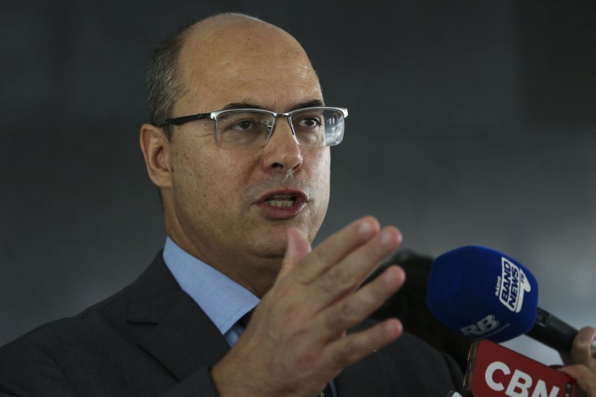 Wilson Witzel lamenta "falta de respeito" de Bolsonaro