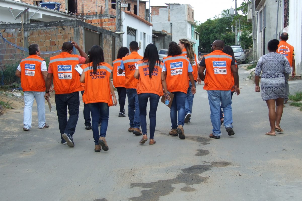 Defesa Civil registra 24 ocorrências em Salvador