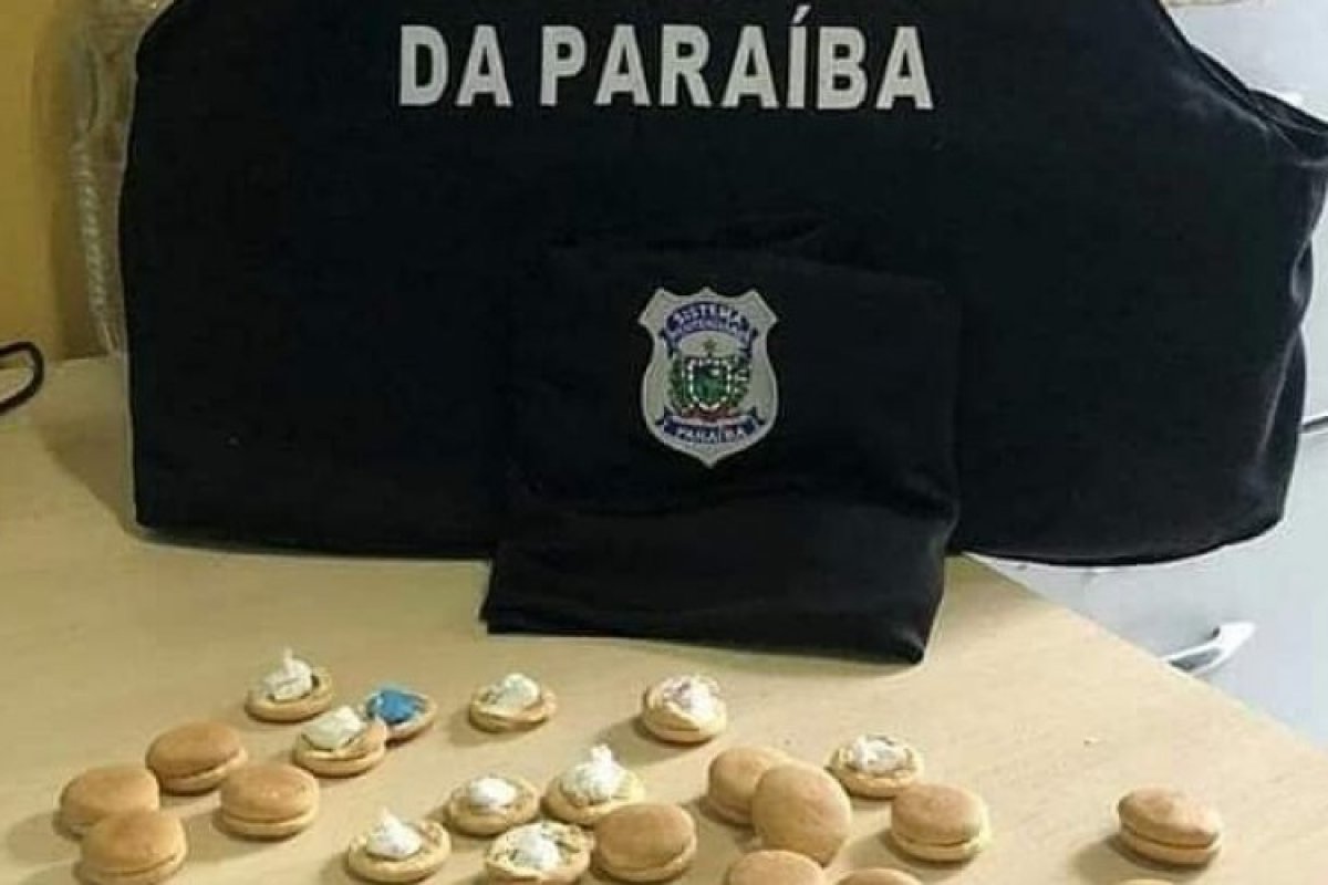 Biscoitos recheados de maconha e cocaína são apreendidos em cadeia na Paraíba