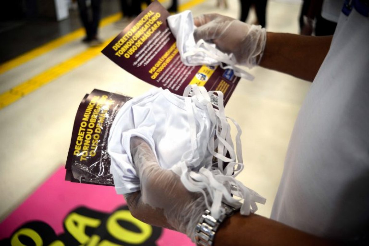 Prefeitura inicia distribuição de máscaras a partir desta quarta (27)