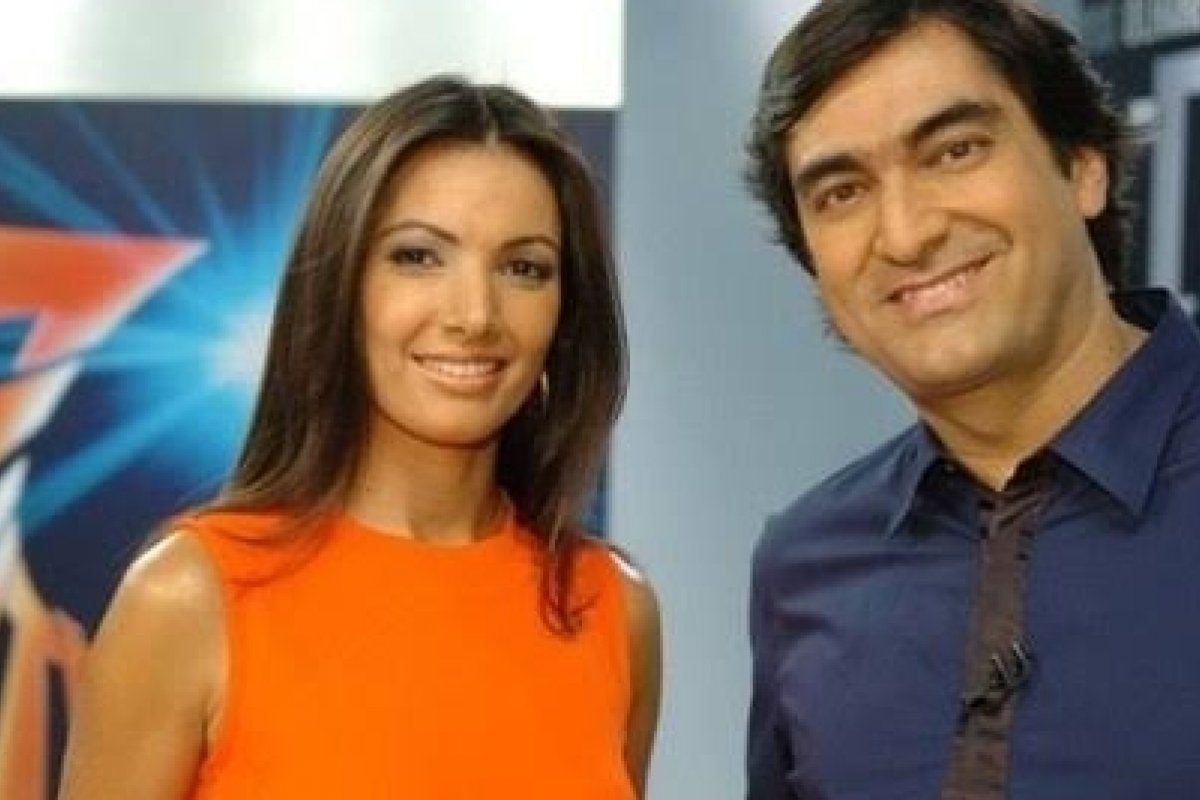 Zeca Camargo e Patrícia Poeta na Record TV?