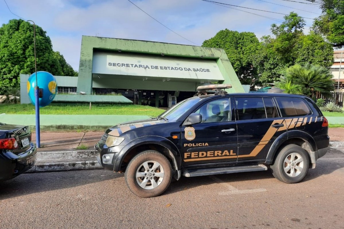 Operação da PF investiga fraudes na Secretária de Saúde do Amapá