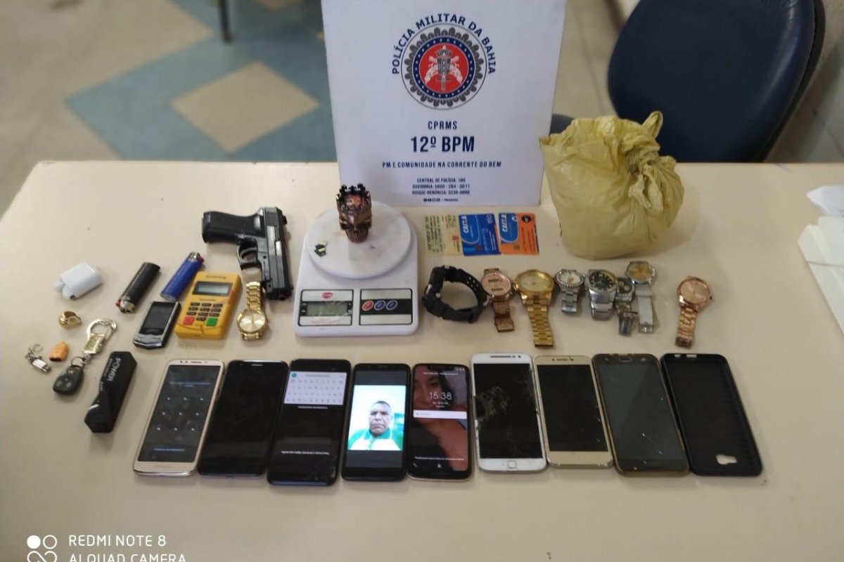 Homem é preso após roubos em Camaçari