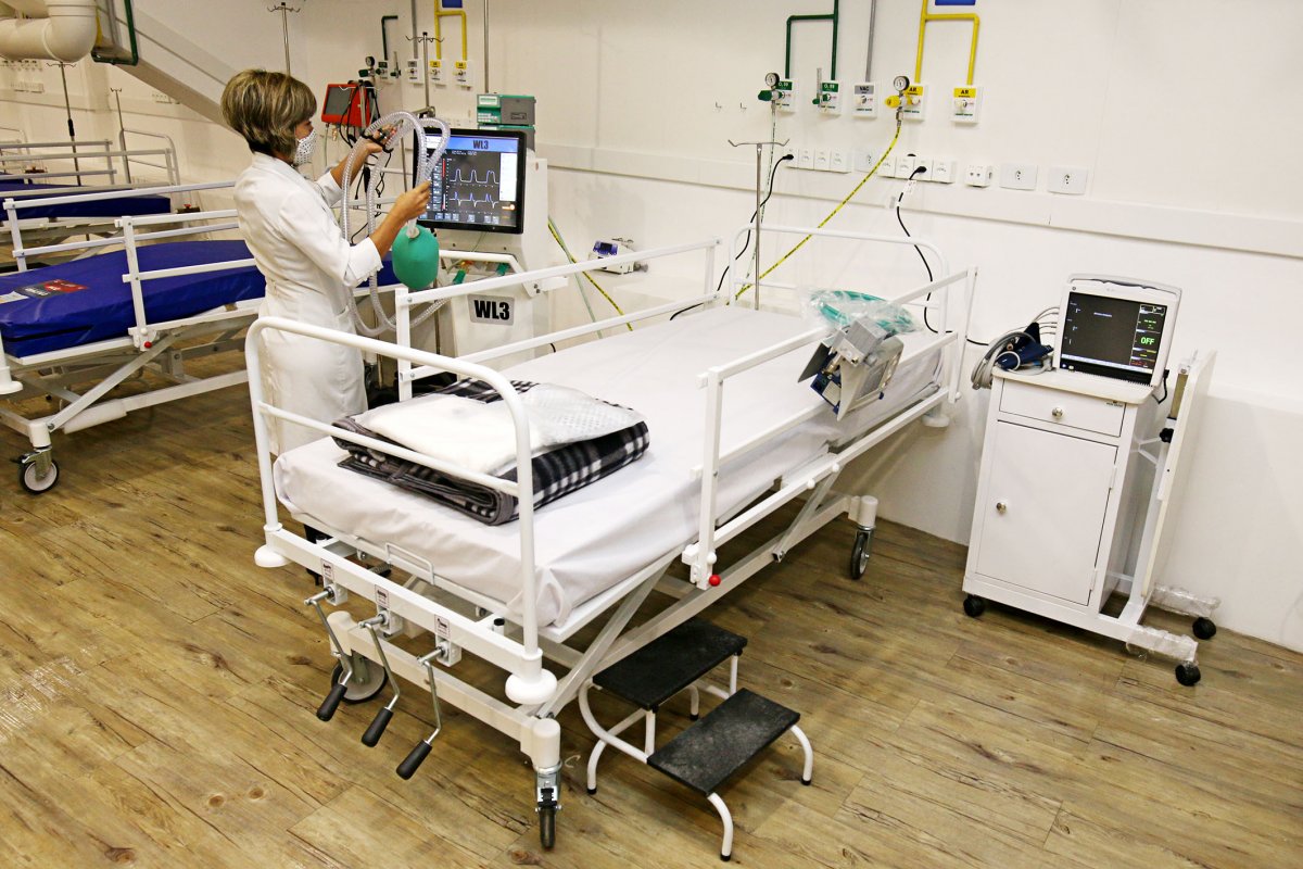 Hospital de Campanha da Fonte Nova recebe 20 respiradores para tratamento da covid-19