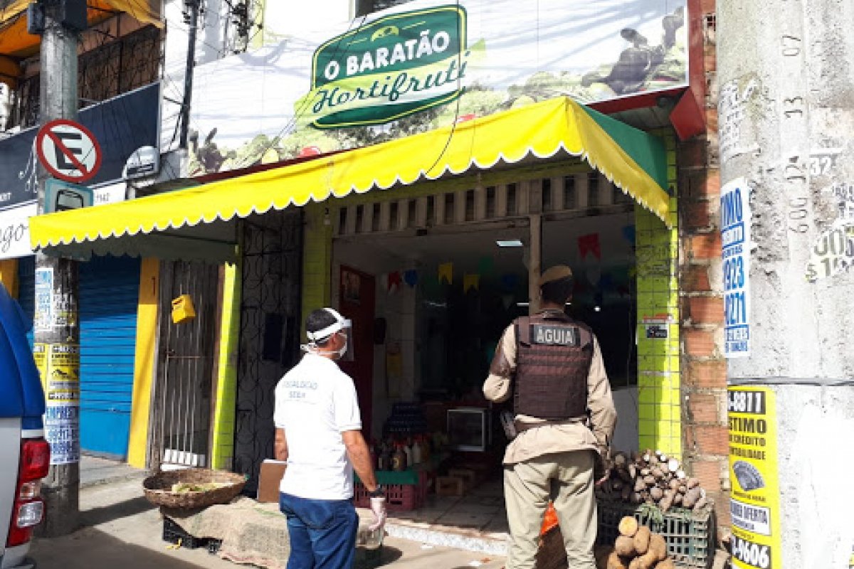 Estabelecimentos de Salvador autorizados a funcionar deverão expor protocolo de funcionamento