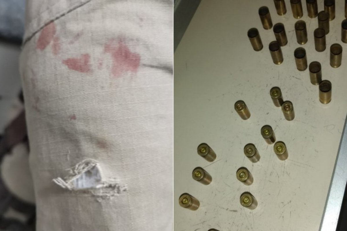 Policial é baleado de raspão durante confronto com criminosos