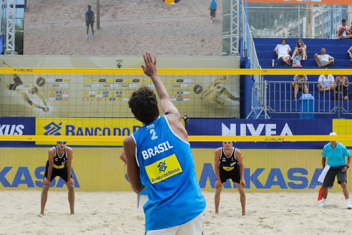 Federação cancela quatro etapas do Mundial de vôlei de praia em virtude da pandemia