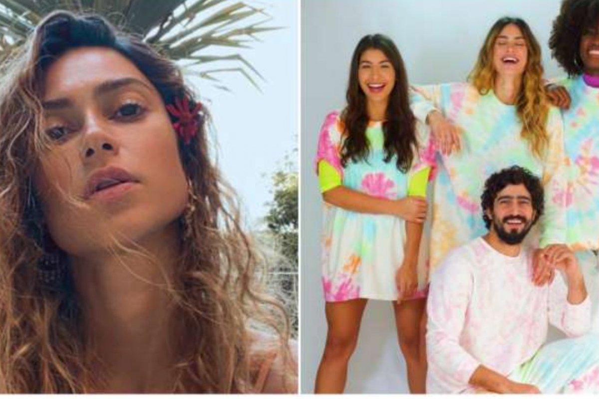 Thaila Ayala cria marca de roupas chamada ‘Vir.us’, e é criticada na web