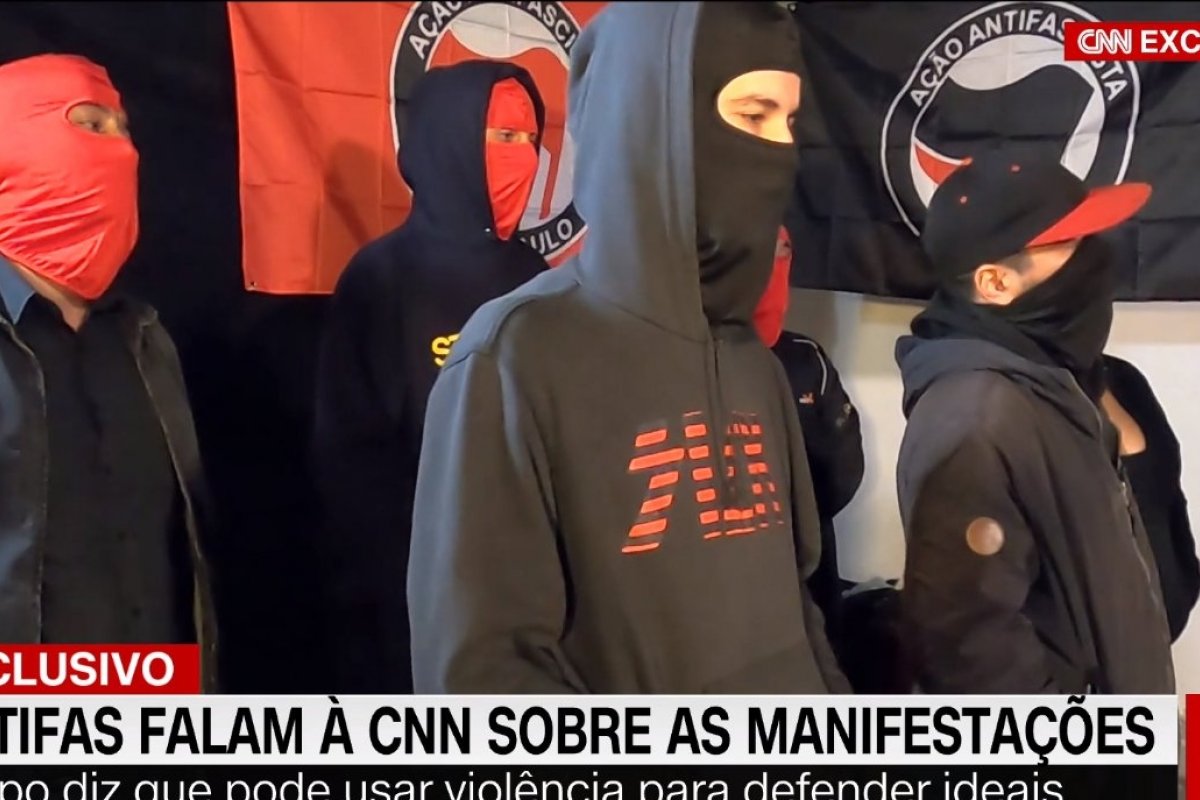 "Existe a necessidade da violência", diz membro do Antifas