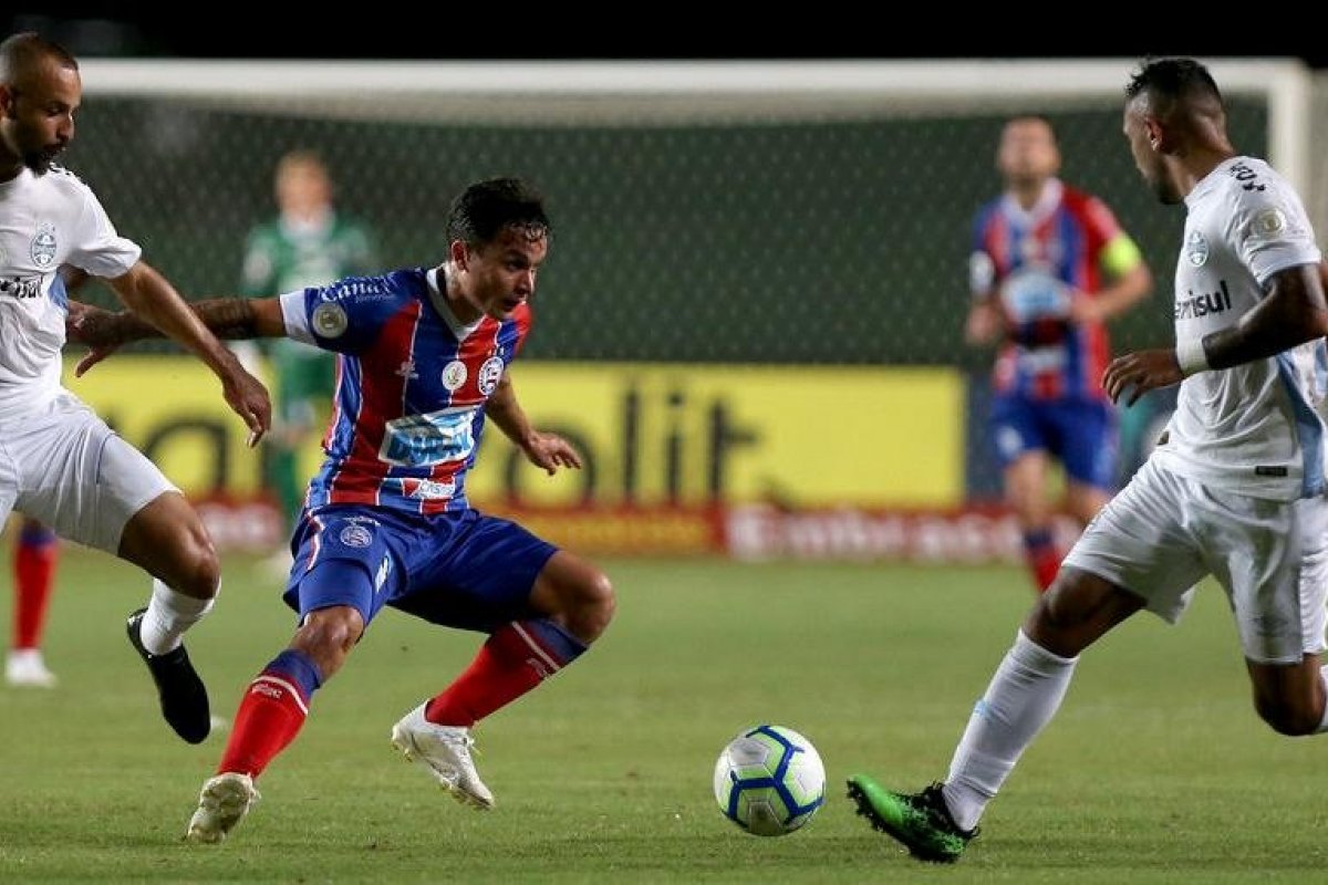 Bahia enfrenta Grêmio pela primeira partida das quartas na Copa do Brasil