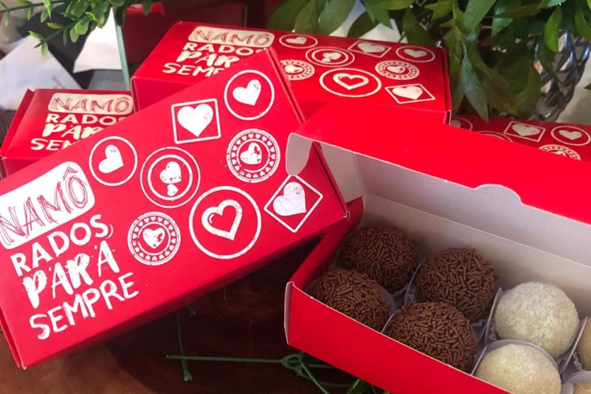 Confeitaria lança kits especiais para o Dia dos Namorados