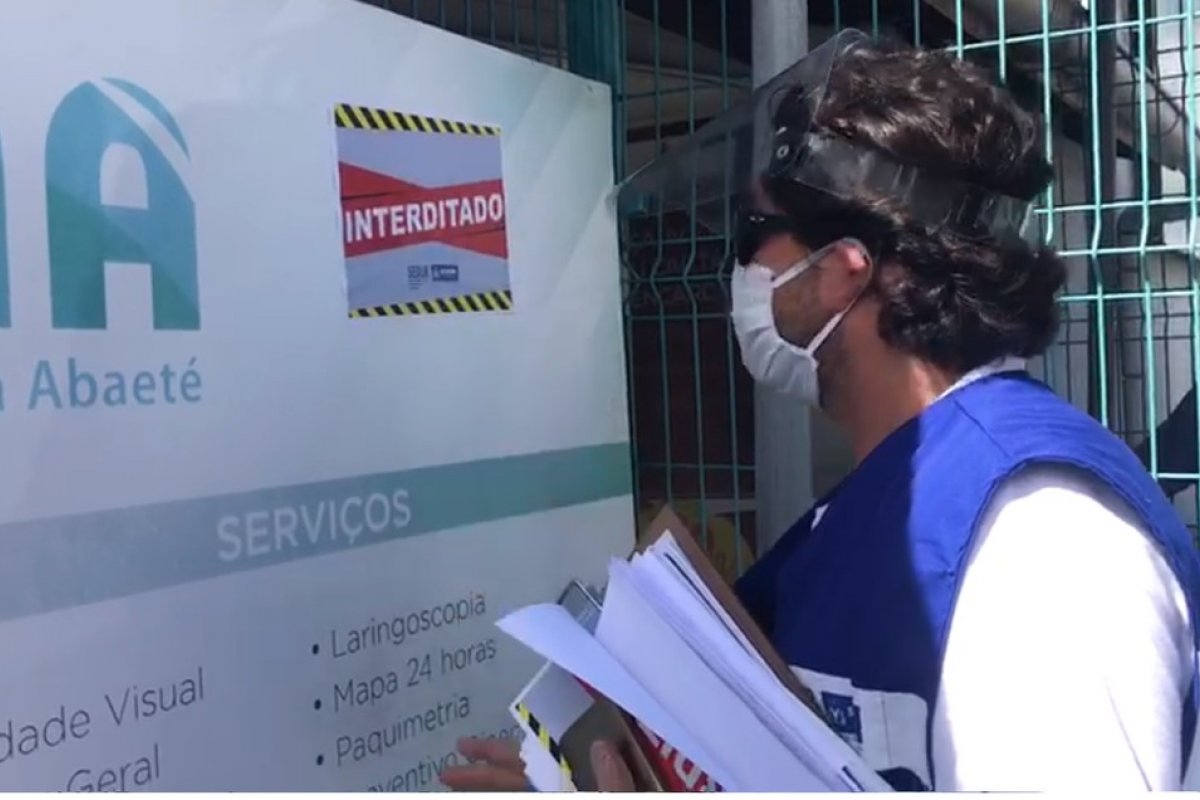 Clínica médica é interditada em Itapuã por descumprimento de medidas contra a covid-19