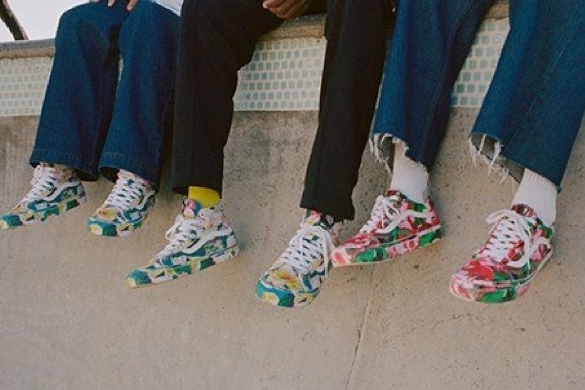 Kenzo e Vans lançam nova coleção de calçados