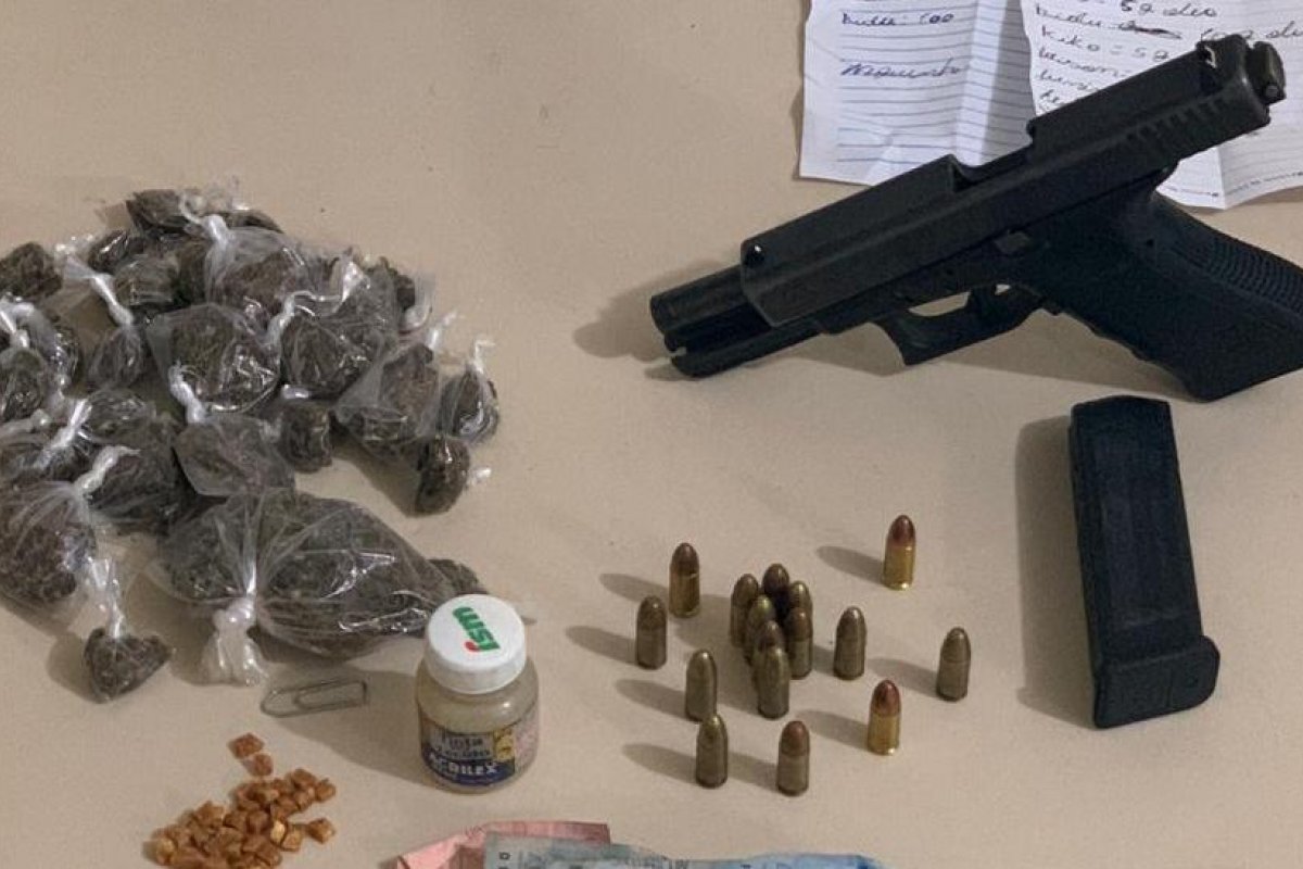 Polícia Militar prende homem procurado há três anos por tráfico de drogas