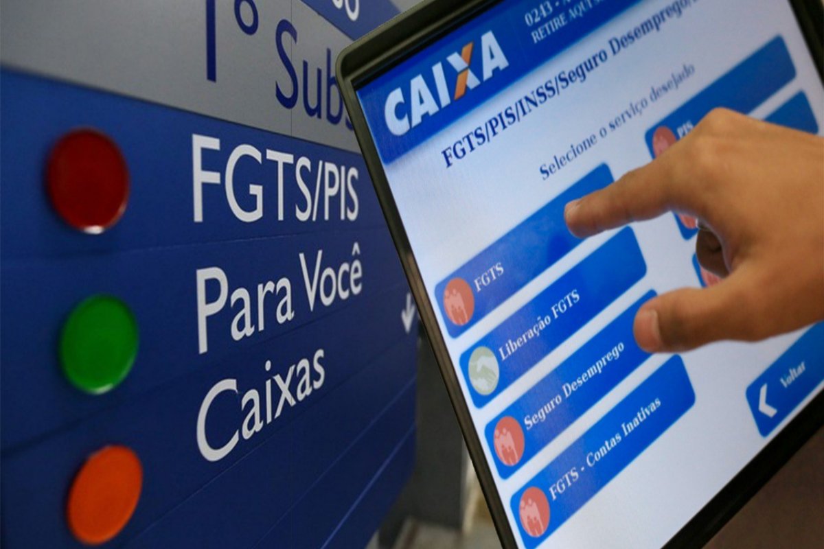 Ainda sem calendário, saques do FGTS começam na próxima segunda-feira (15)