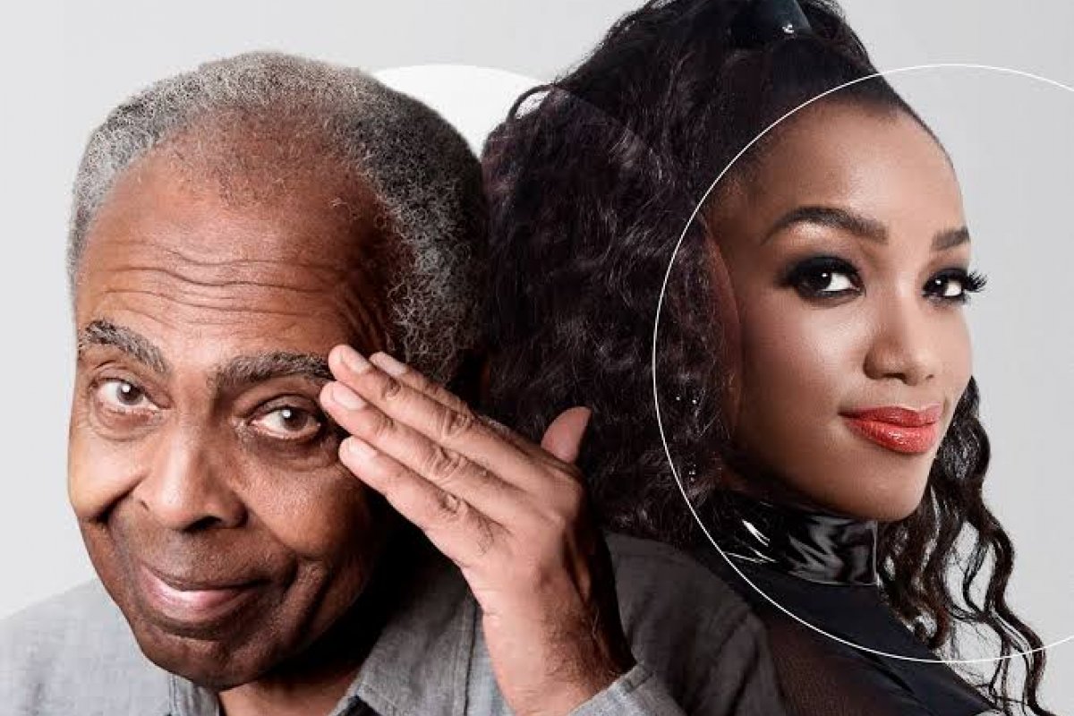 Gilberto Gil e Iza fazem live para arrecadar doações no combate à fome