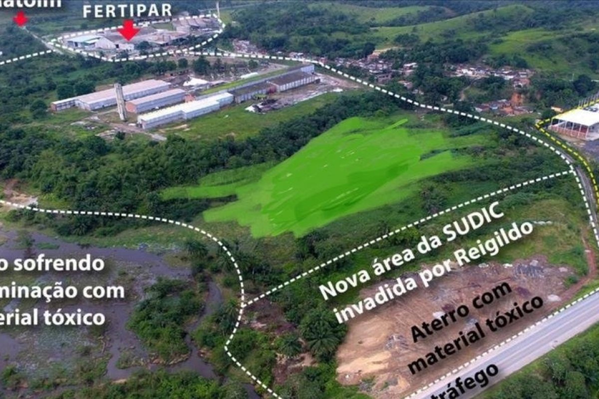 Em Candeias, SDE confirma prática de grilagem por irmão de vereador