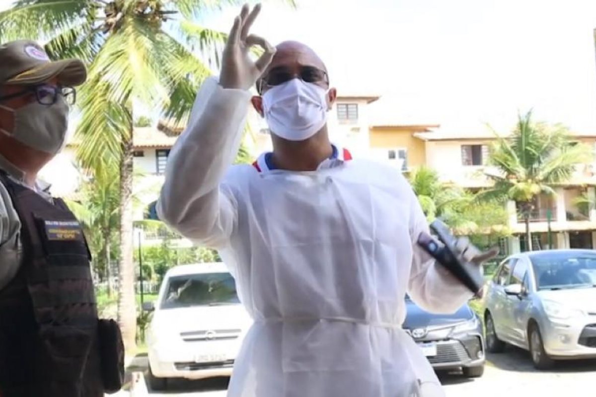 Capitão Alden desmente matérias que o acusam de invadir hospital armado