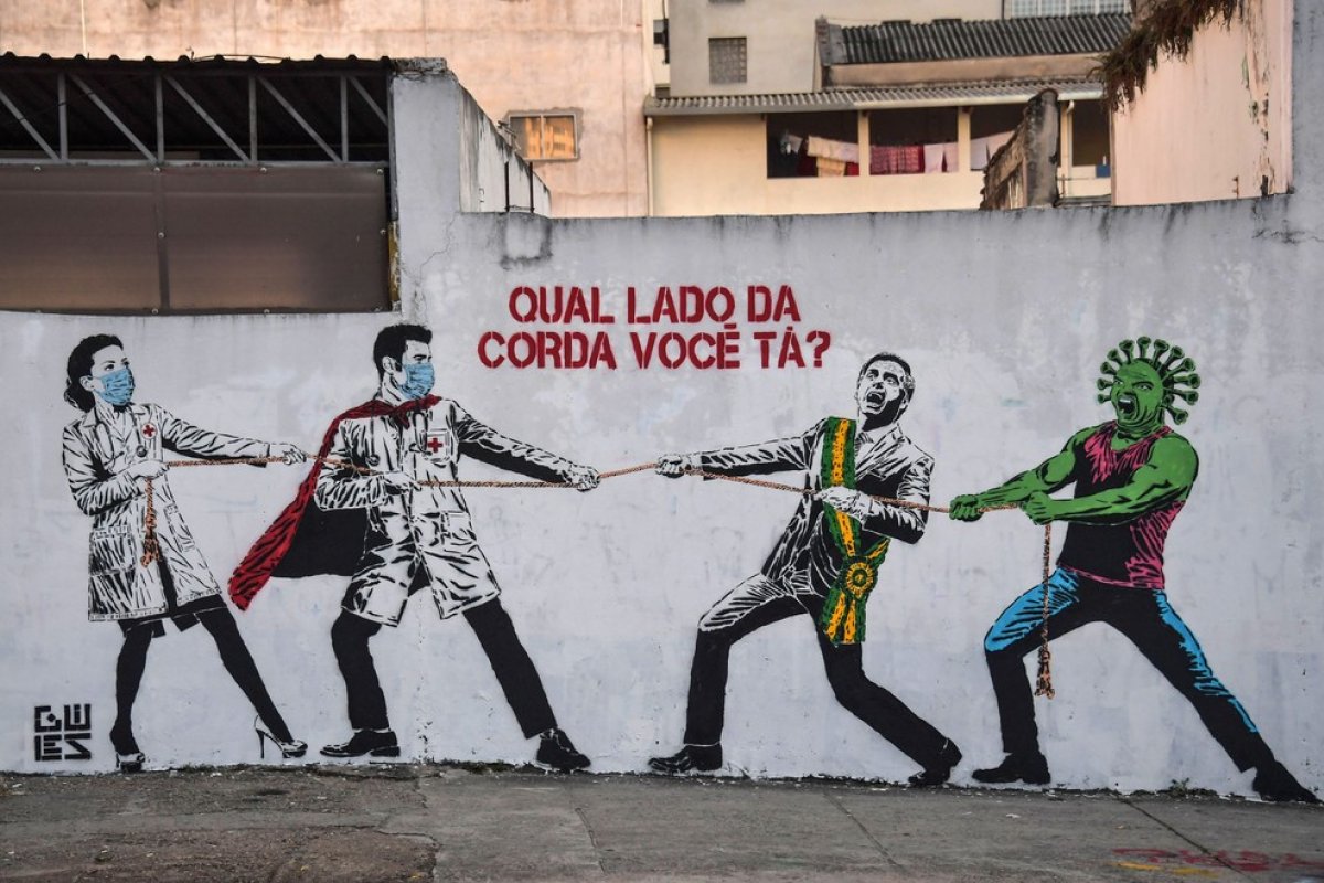 Pesquisa aponta brasileiros como os mais insatisfeitos em relação ao governo frente à pandemia
