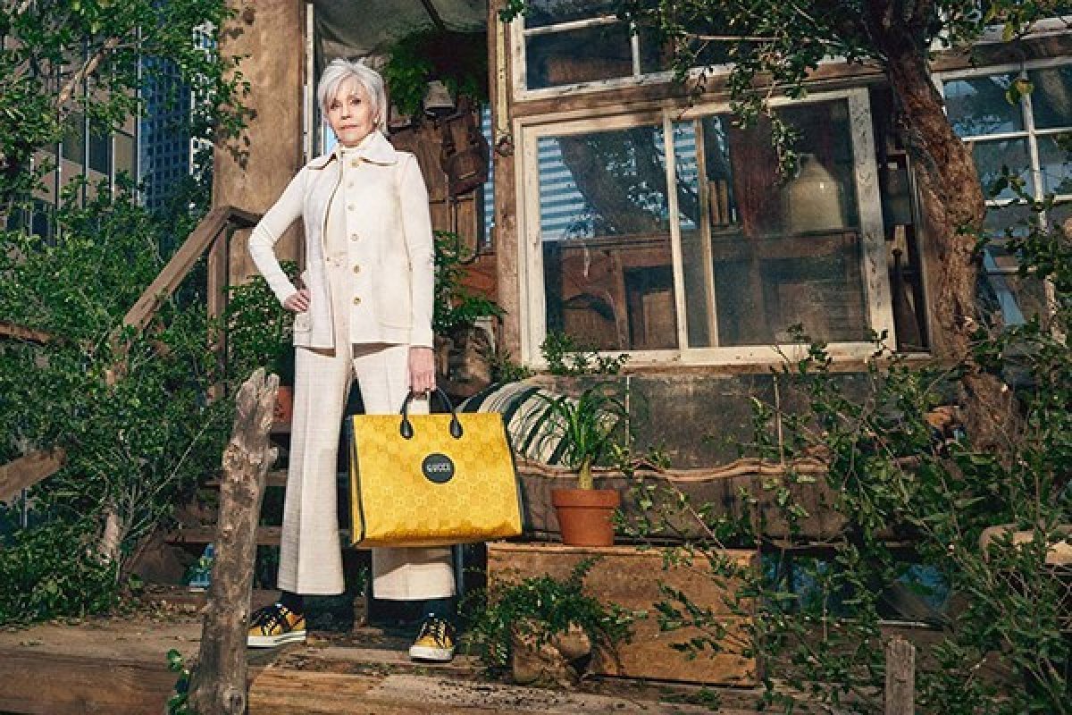 Poderosa: Jane Fonda estrela campanha da Gucci