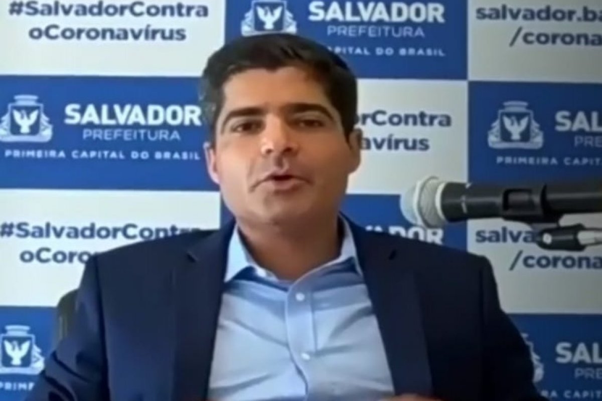 ‘Quero ser o porta-voz da notícia da abertura das atividades em Salvador’, disse ACM Neto