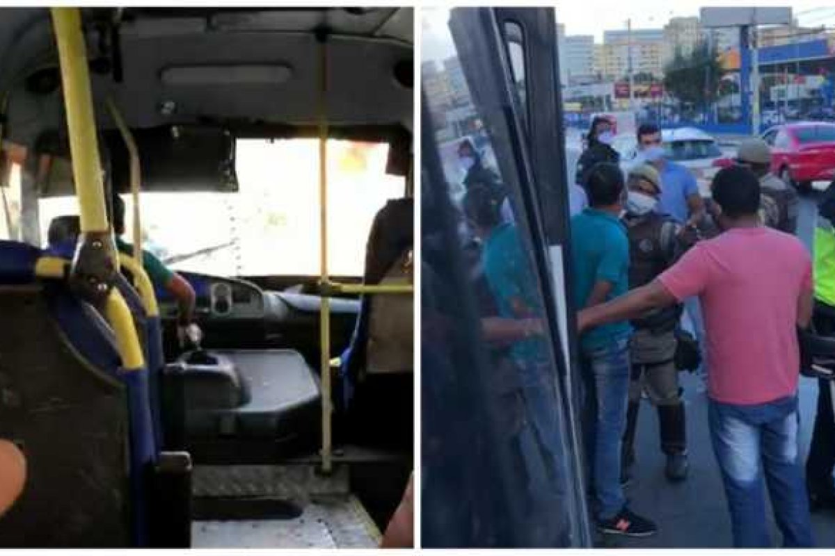 Veja vídeo: motorista surta e atinge veículos em Lauro de Freitas