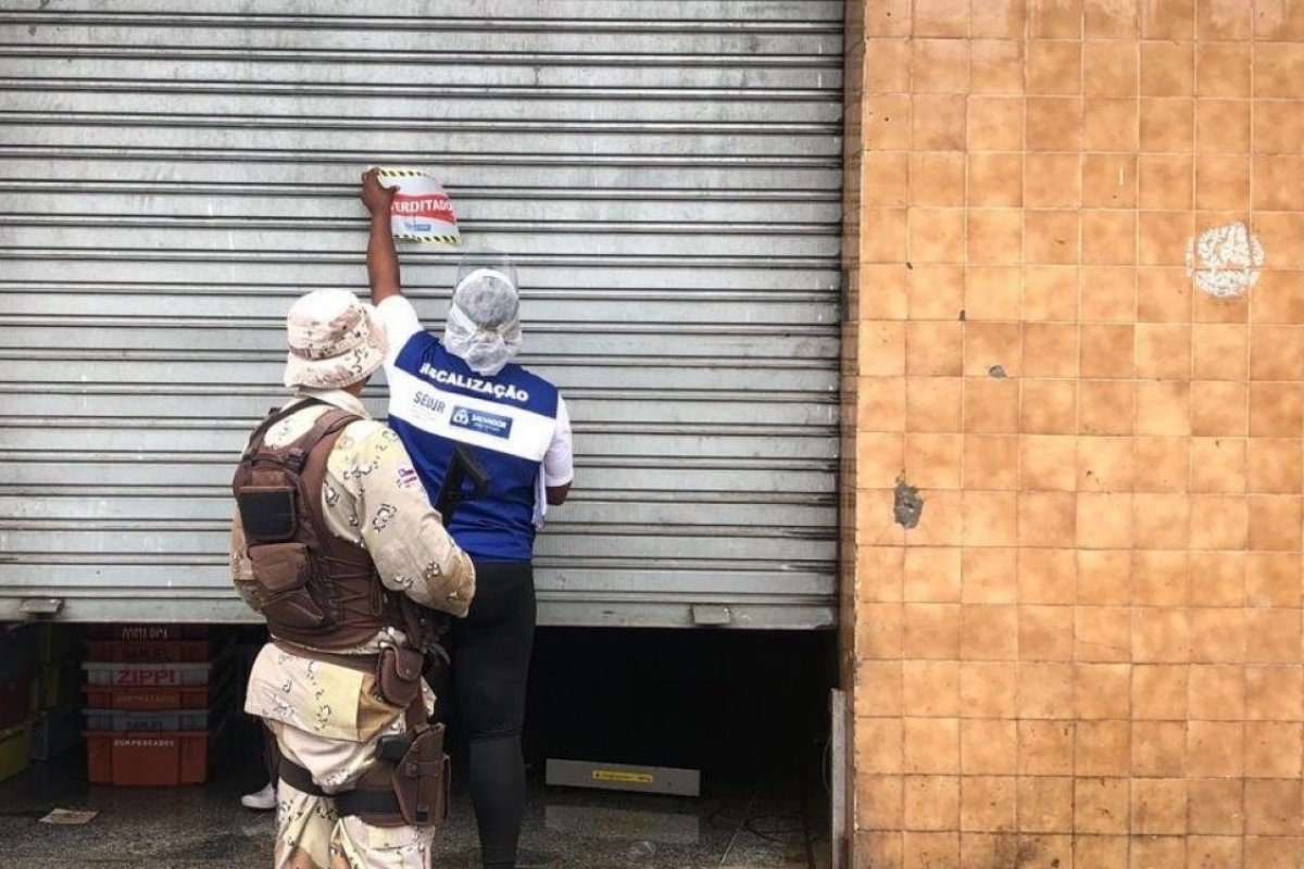 Sedur interdita 160 estabelecimentos em bairros de Salvador