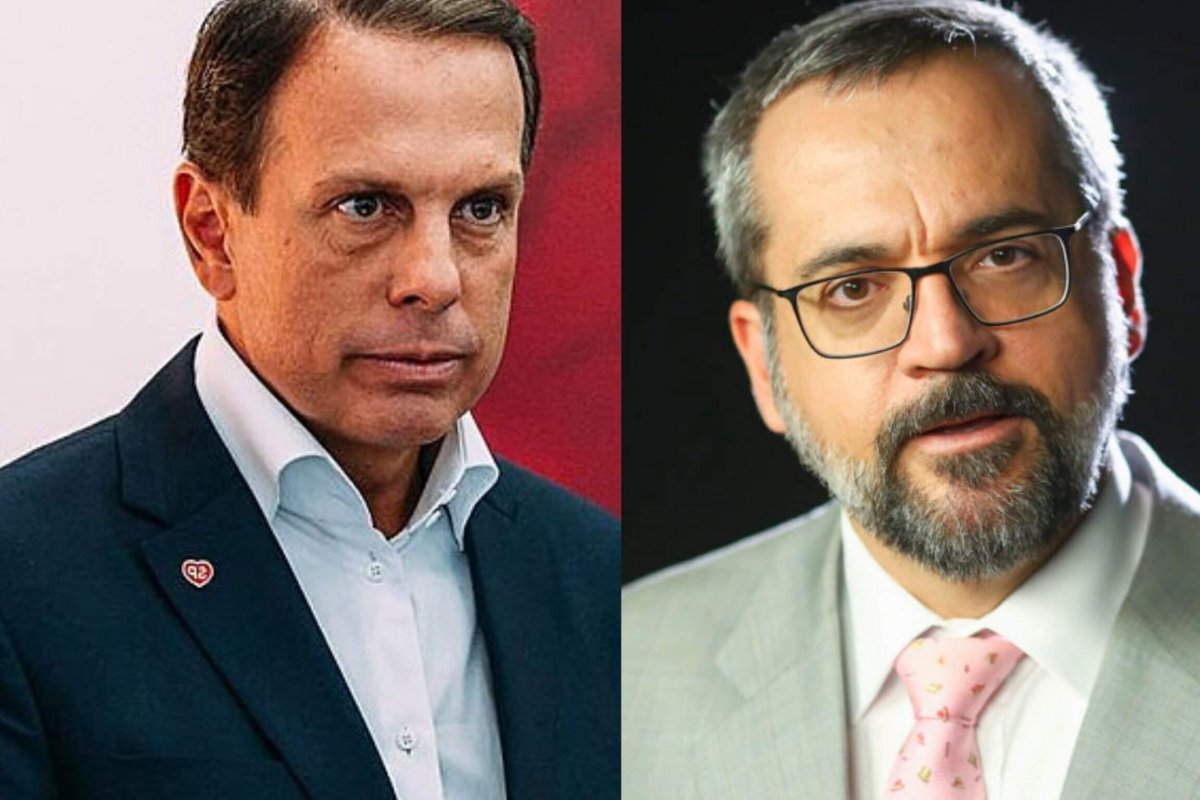 "Se o Sr achar preço mais barato, eu uso calça sem cueca para não marcar" Weintraub responde a João Dória no Twitter