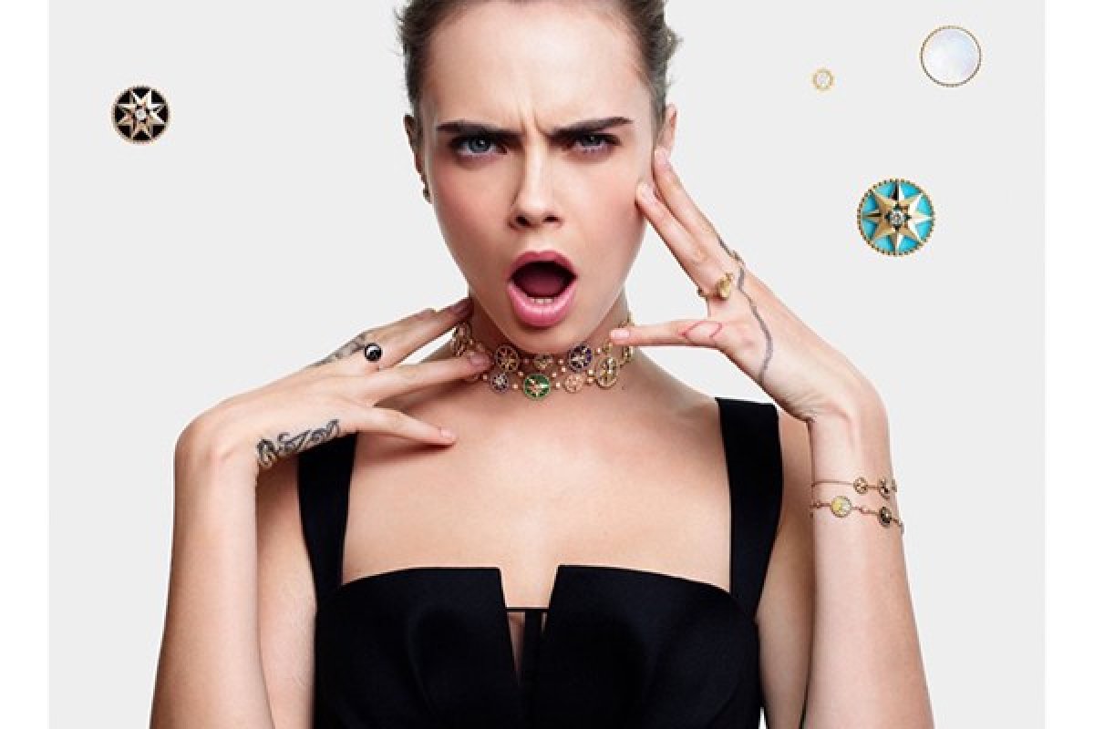 Cara Delevingne é a protagonista da nova campanha da Dior