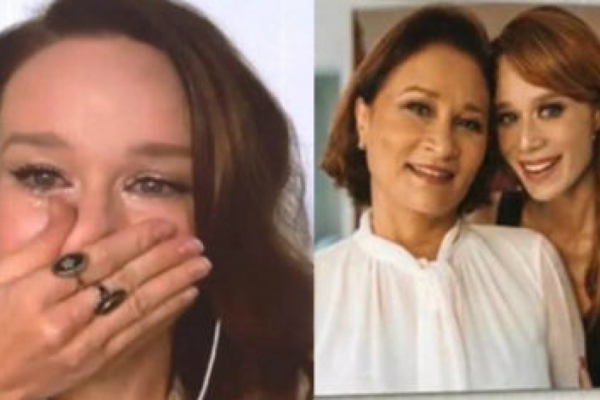Emoção: Mariana Ximenes chora ao relatar reaproximação com a mãe após 22 anos afastadas