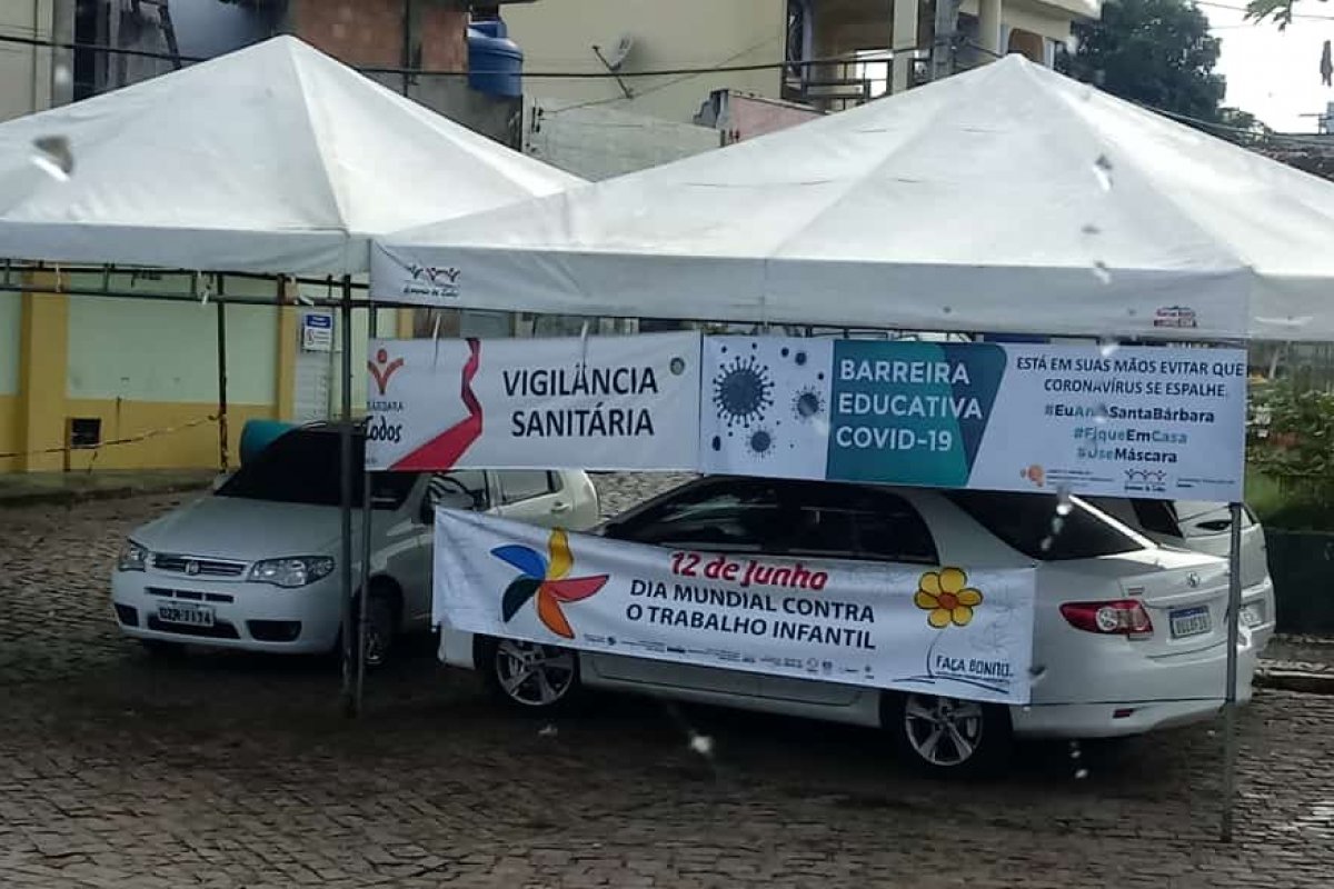 Moradores relatam falta de fiscalização em barreira sanitária de Santa Bárbara, no norte da Bahia