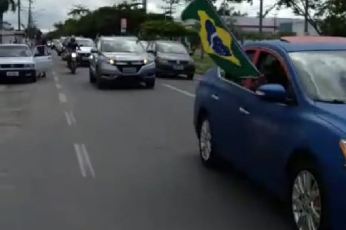 Veja vídeo: Carreata pró-Bolsonaro acontece em Feira de Santana neste domingo (21)
