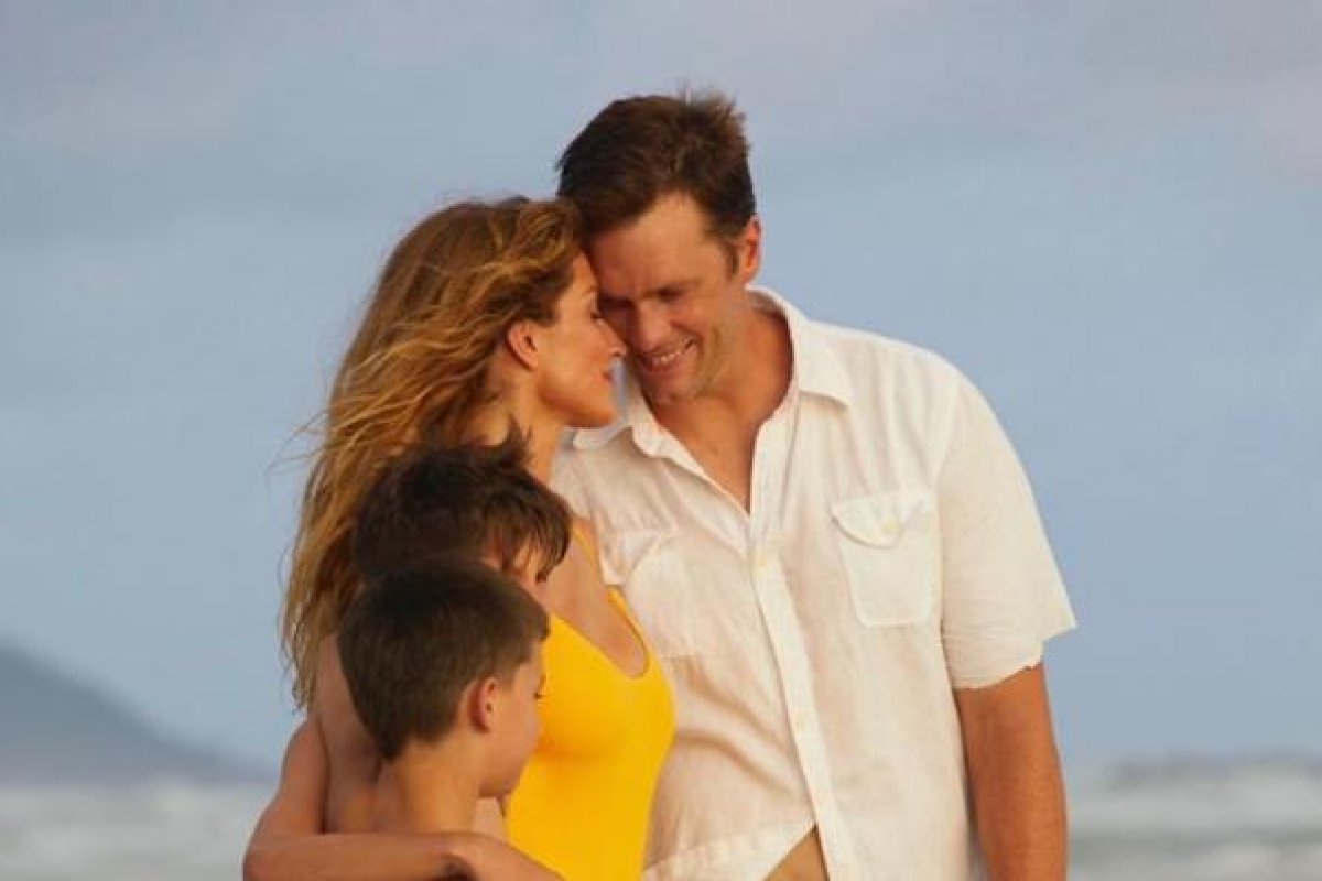 Tom Brady ganha homenagem de Gisele Bündchen no Dia dos Pais