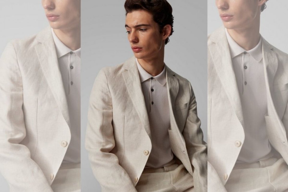 Hugo Boss lança ternos com linho europeu orgânico