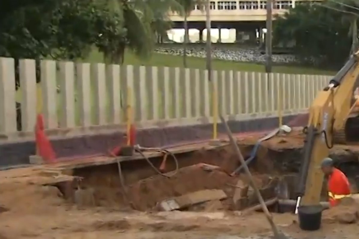 Pistas na Avenida Paulo VI seguem interditadas