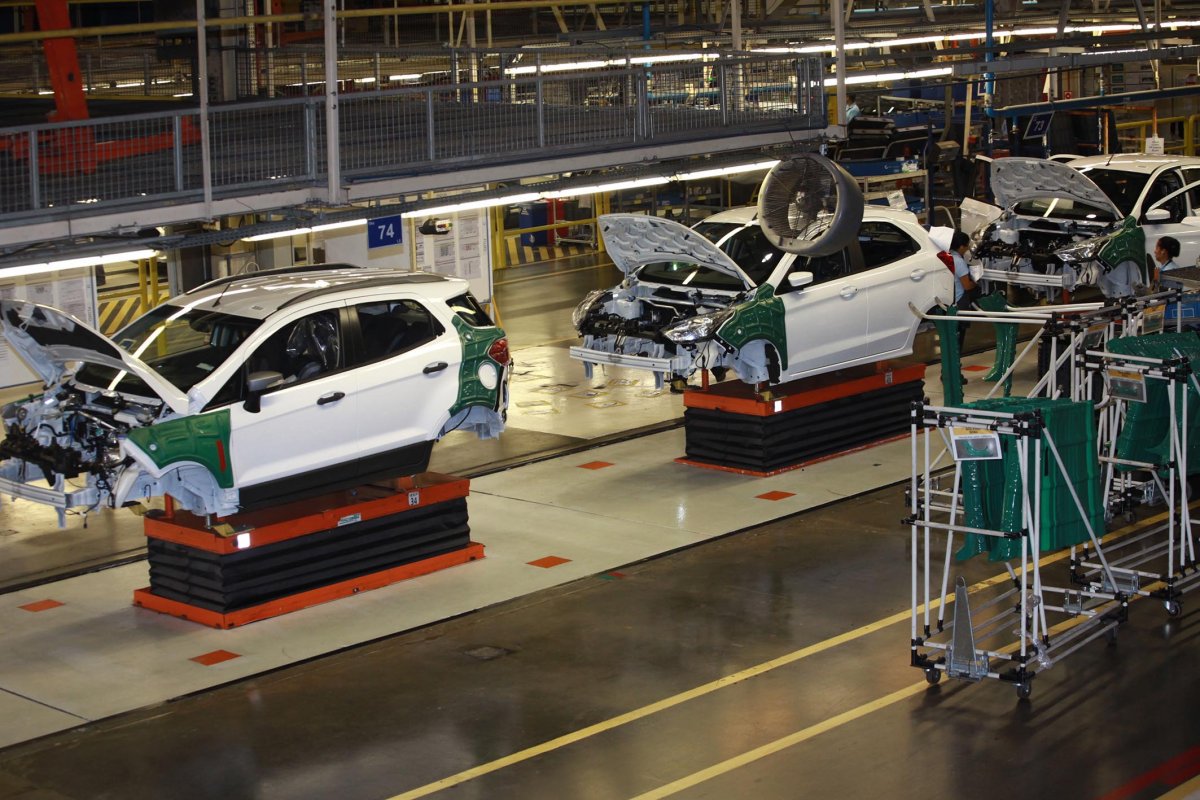 Produção industrial baiana cresce 1,1% de abril para maio