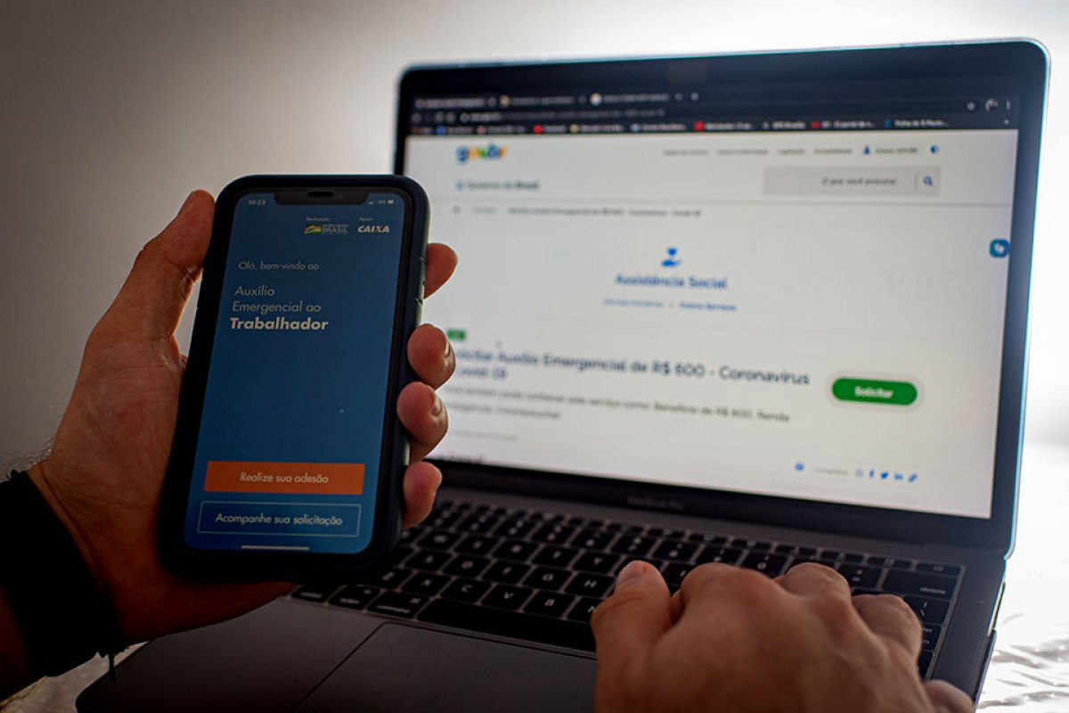 Solicitação para ter auxílio emergencial de R$ 600 encerra dia 2 de julho