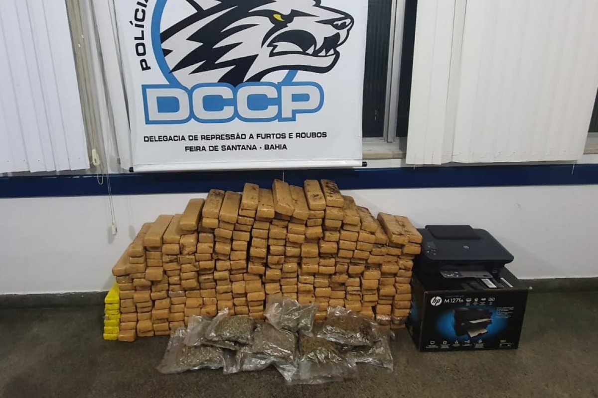 Polícia Civil prende suspeito de tráfico de drogas que transportava maconha em ônibus clandestino