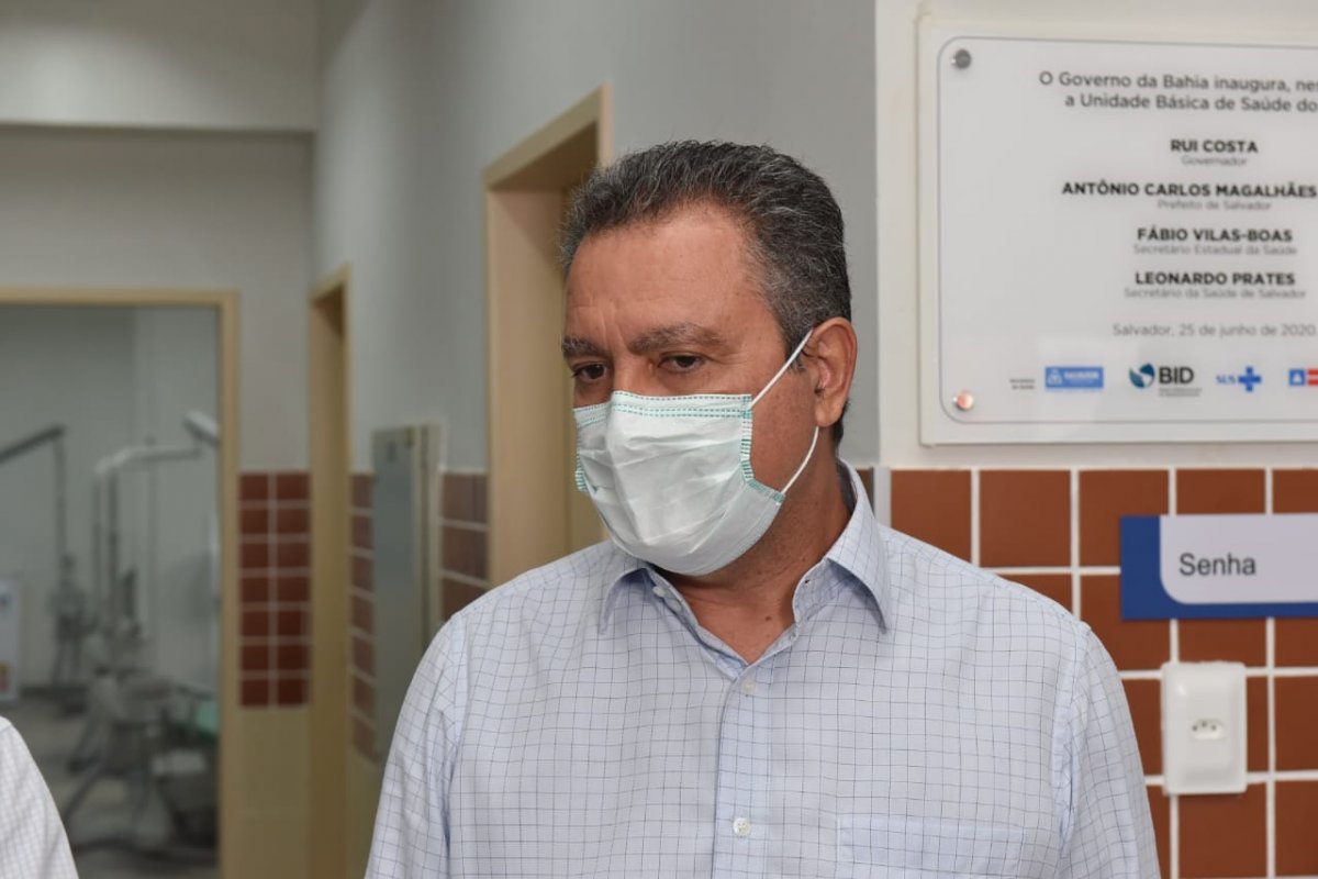 "Não temos nada pra comemorar", diz Rui sobre dados da Covid-19 na Bahia