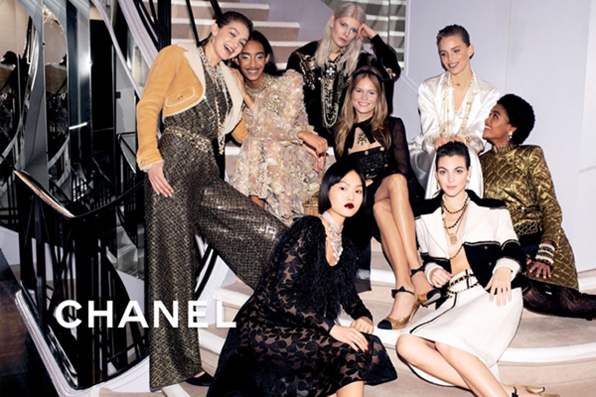 Chanel escala time estrelado para nova campanha