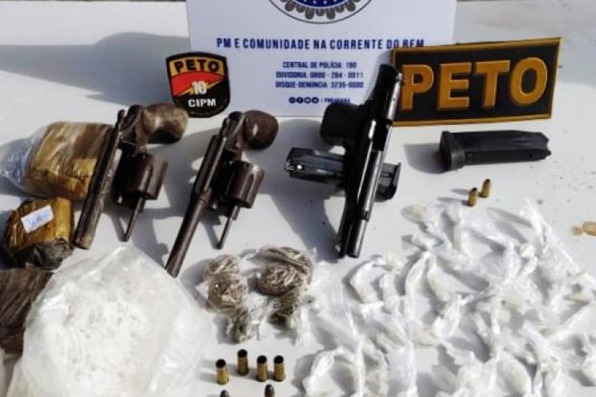 Três homens de integrar facção são mortos em confronto com a polícia em São Francisco do Conde