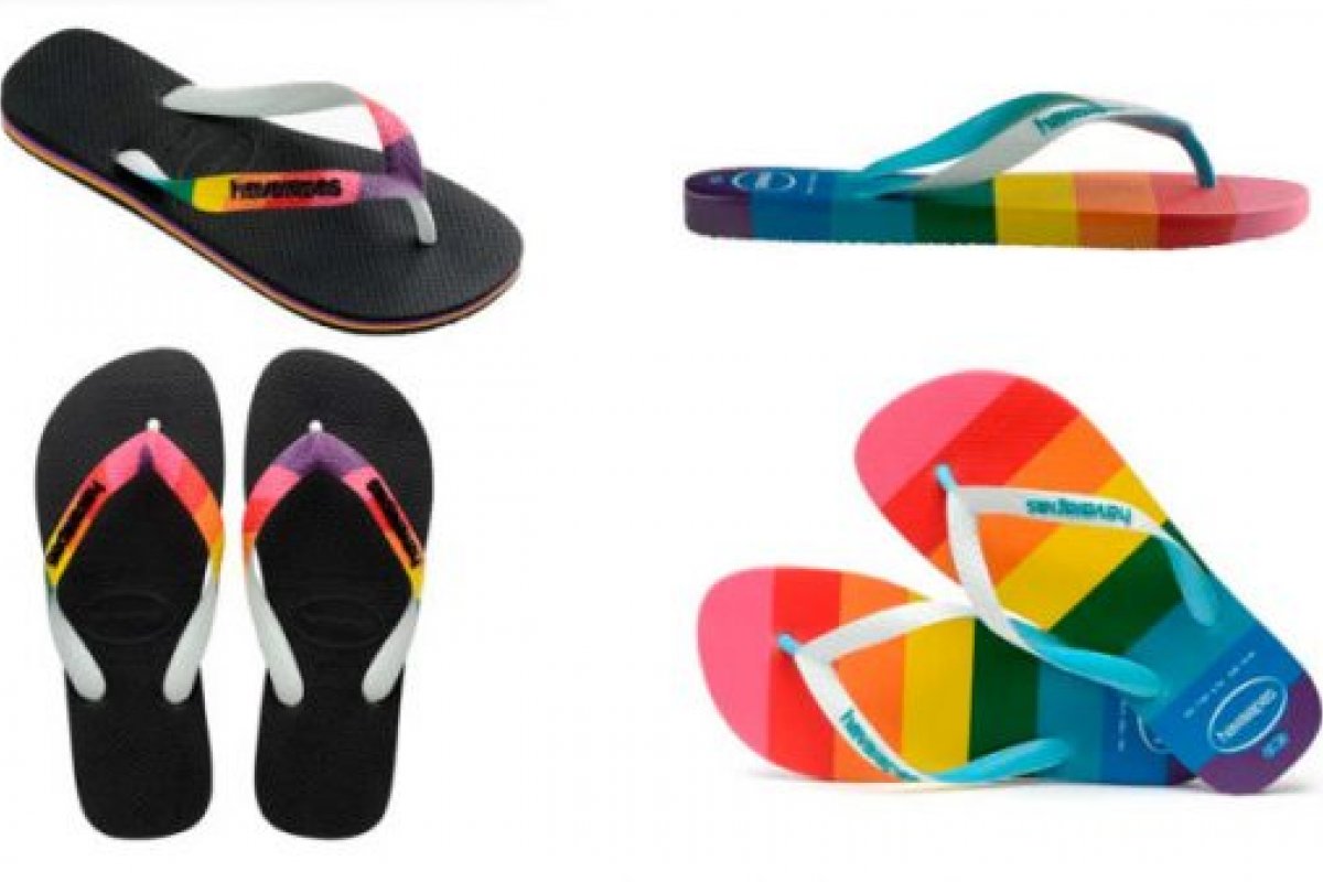 Havaianas lança coleção para celebrar o Mês Do Orgulho LGBT