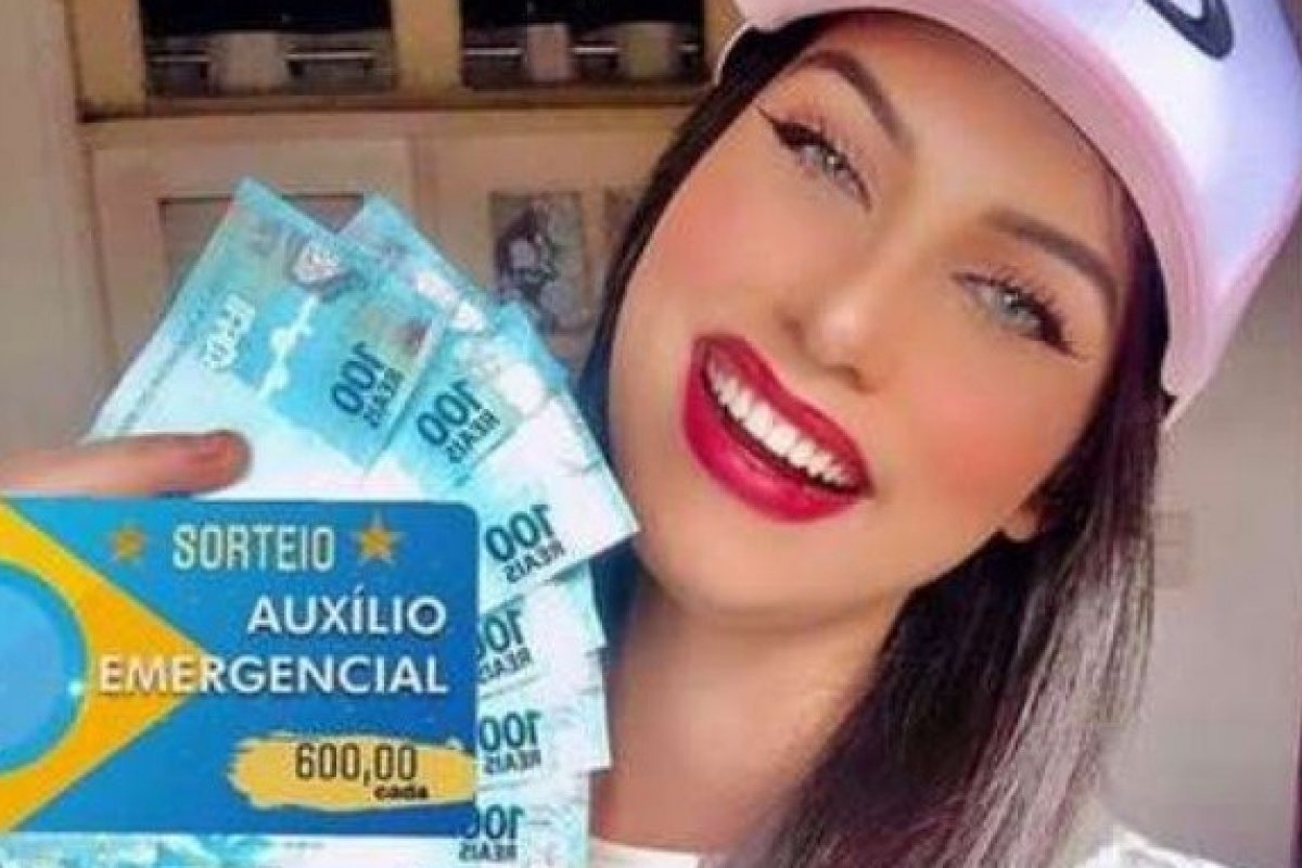 Blogueira sorteia “auxílio emergencial” e é detonada na web