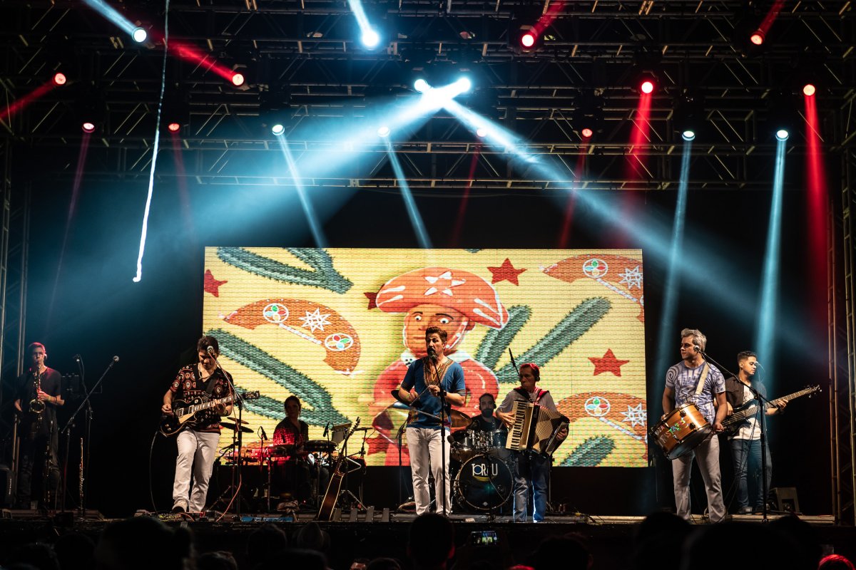 Rastapé, apresenta seu primeiro show presencial, desde o isolamento social, no Allianz Park
