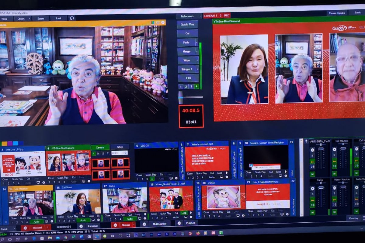 Quickly Travel cria calendário de lives com importantes figuras vinculadas ao Japão