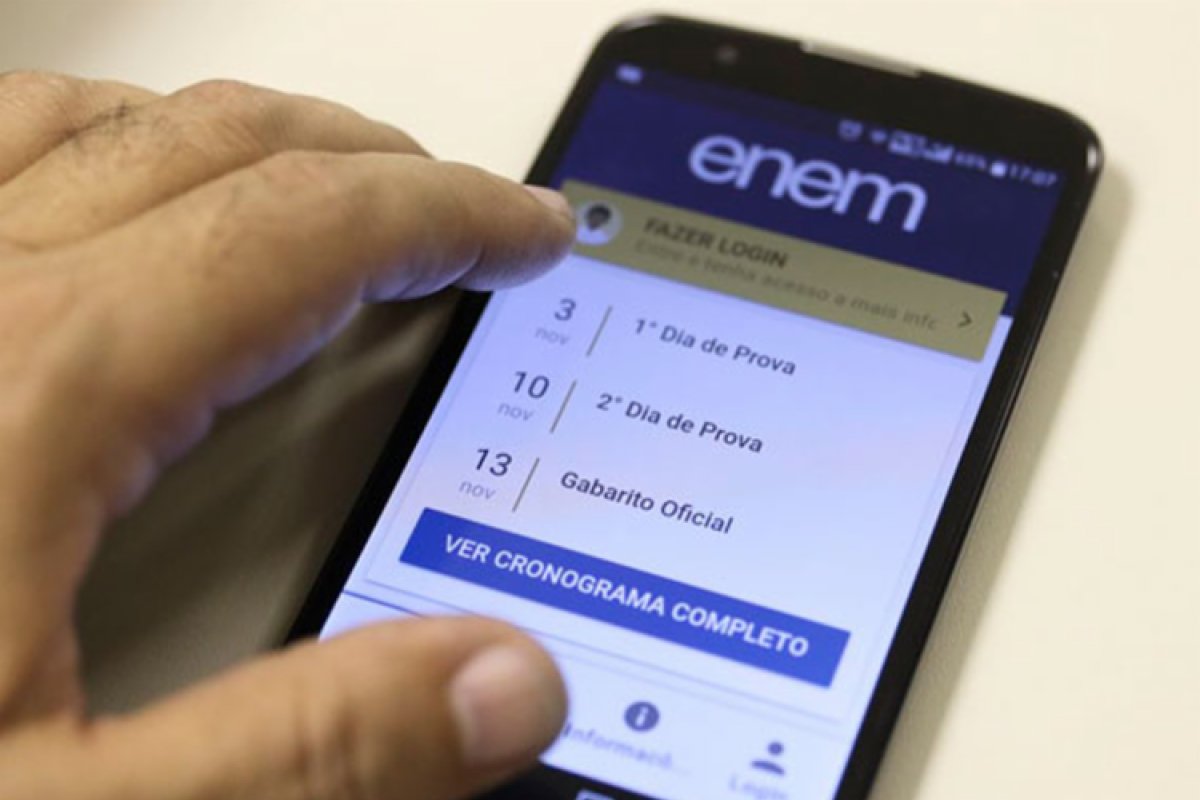 Estudantes escolhem o mês de maio para realização das provas do Enem 2020