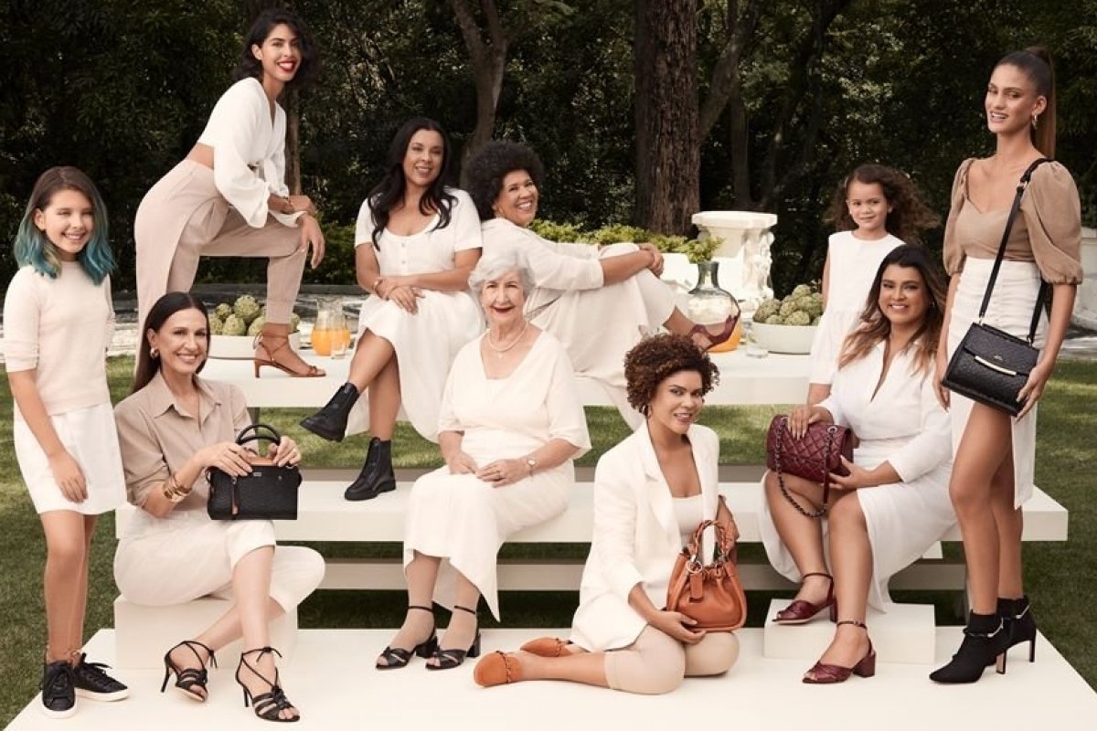 Arezzo lança campanha estrelada por mulheres da família Gil